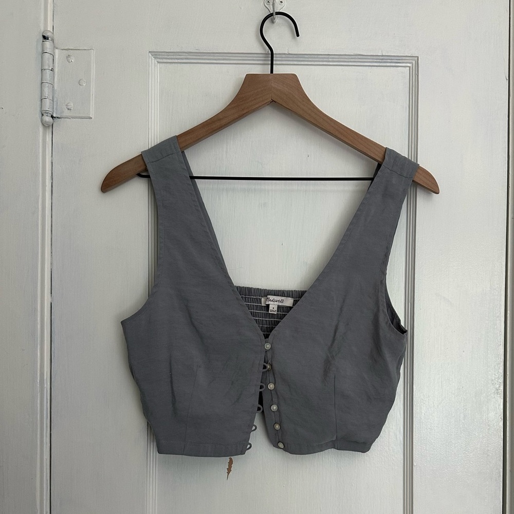 Madewell Gwen Crop Vest Top